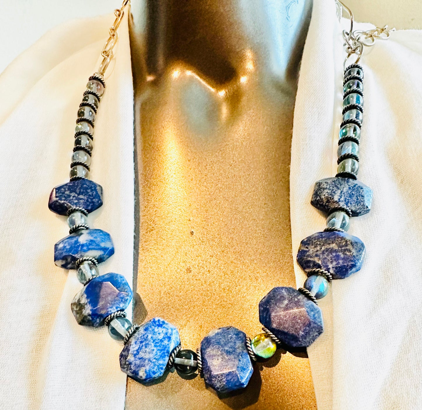 Gemstone One of  A Kind Necklace