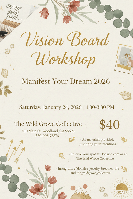 Vision Board Workshop - On Brand Flyer